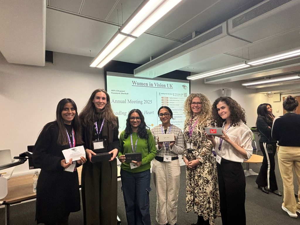 Members of the Women in Vision UK community at a previous meeting